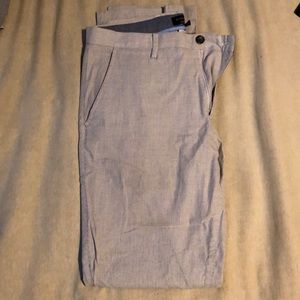 Banana Republic white checkered pants